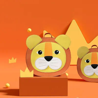 Schoolbag lion