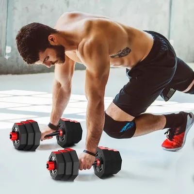 Octagonal Dumbbell Fitness Sports Home Barbell Handbell