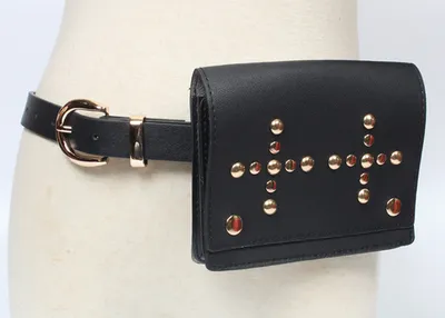 Korean Style Studded Fashion Women's Belt Bag