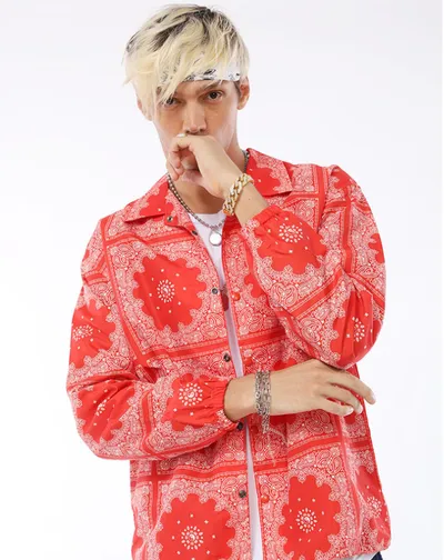 Autumn Winter Men's  Quilted Stand Collar Men's Jacket