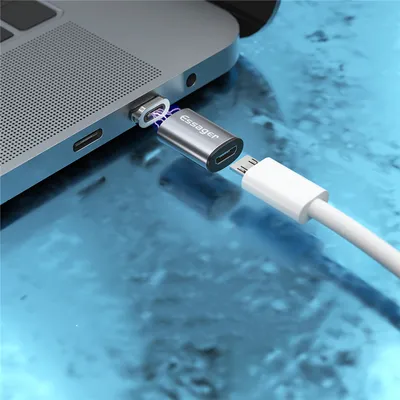 Three in one mini magnetic adapter