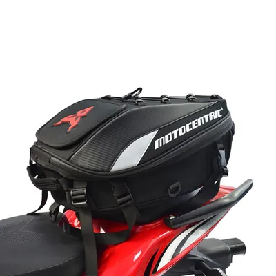 Motorcycle rear seat tail package