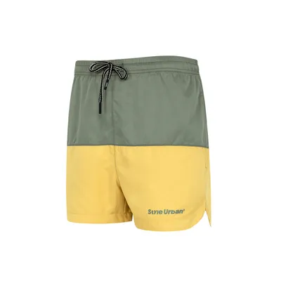 Casual Stitching Shorts Men's Loose Contrast Color Outdoor