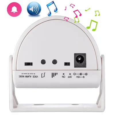 Pure Color Voice Electronic Ding Dong Sensor Doorbell