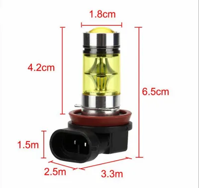 H8 H11 Golden Light 4300K Car LED Fog Light
