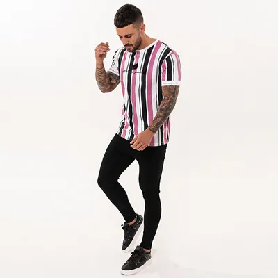 Casual fitness t-shirt men