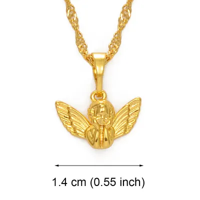 Mini Angel Baby Pendant Necklace