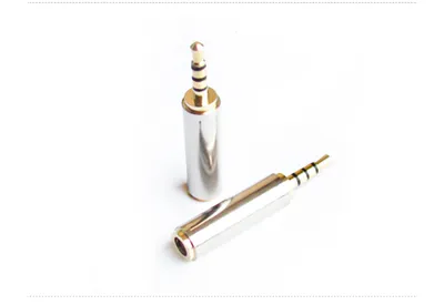 Mobile phone headset adapter 2.5mm to 3.5mm adapter 2.5 revolution 3.5 female small to large plug