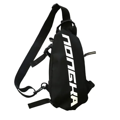 Canvas chest bag student school bag