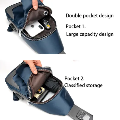 Casual Oxford cloth bag backpack