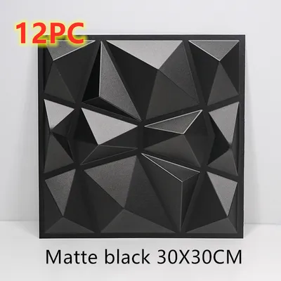 Matte black12pc