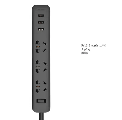 Black 3 plug