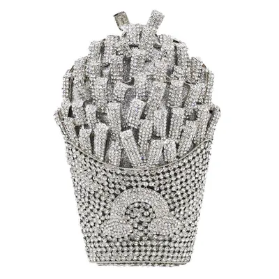 FrenchFrench fries diamond wisp empty metal bag