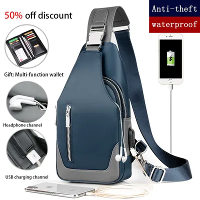 Casual Oxford cloth bag backpack