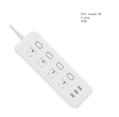 White 4 plug