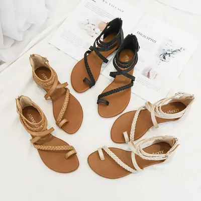 All-match  toe plus size women's shoes