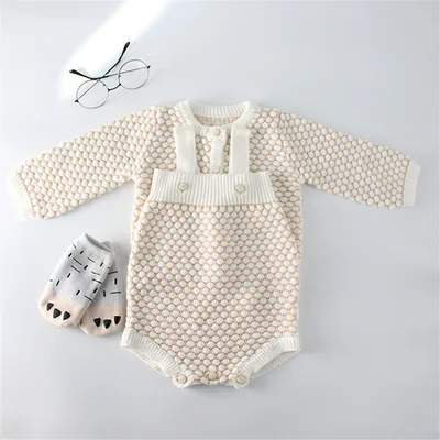 Sweet Baby Cardigan Jacket Romper Romper