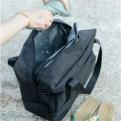 Dry And Wet Separation Travel Bag Tourism Fitness Storage Pouch Women's Clothes Shoes Daily Necessities Duffle Package Supplies