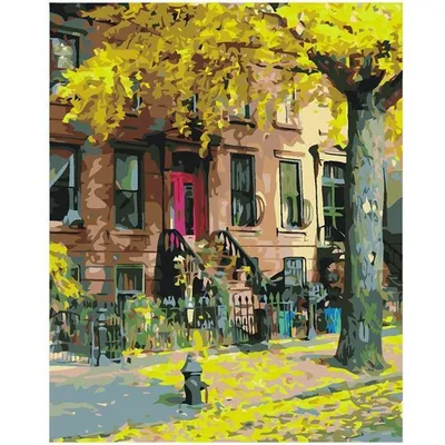Digital Oil Painting Wholesale Frameless Landscape Painting