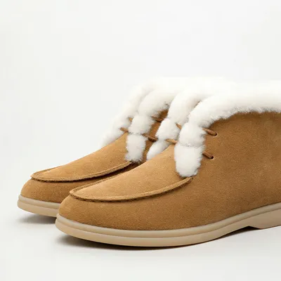 Plus Size Warm And Velvet Snow Boots Ankle Boots