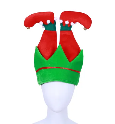 Fancy Christmas Caps Men Women Xmas Trousers Hat Clown Trousers Leg Hat For Party Celebration Home Gift