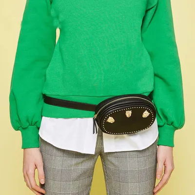All-Match Mobile Phone Tiger Head Pocket Women