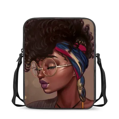 Customized Image Vintage Anime Punk Printing Cool Small Messenger Bags Shoulder Bag Boys Crossbody Bags