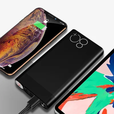 بطاقة شحن سريع بشاشة LCD رقمية