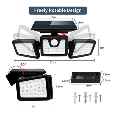Solar wall lamp