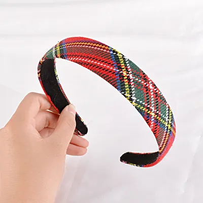 Floral Fine Hair Band Set Fabric Printing  Headband