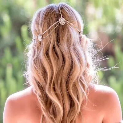 Hair band bridal tiara