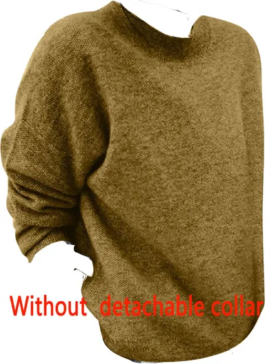 Women's fake two-piece sweater