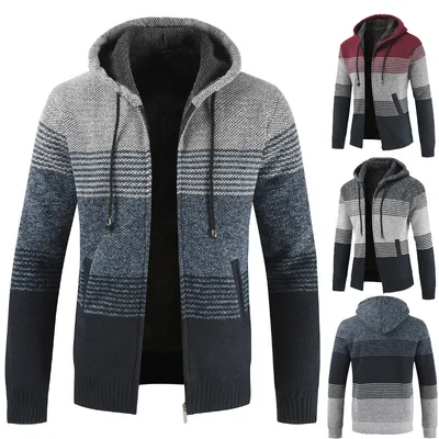 Knit cardigan sweater coat