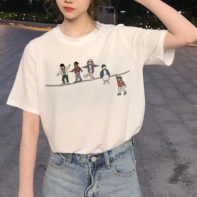 Ladies print T-shirt