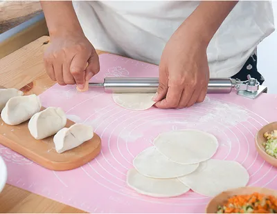 دبوس دفلة من الفولاذ المقاوم للصدأ Easy Dough