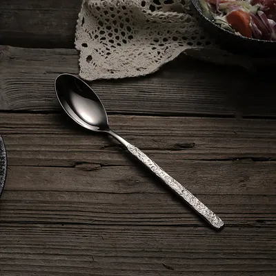 Creative Single-Sided Imitation Stone Handle Mirror