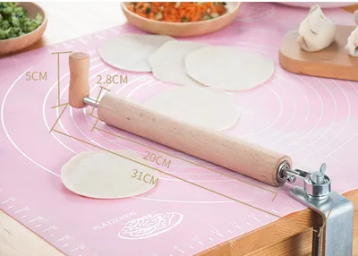 دبوس دفلة من الفولاذ المقاوم للصدأ Easy Dough