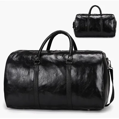 Travel bag handbag pu retro business trip luggage bag