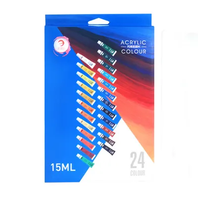 Acrylic paint 12 colors