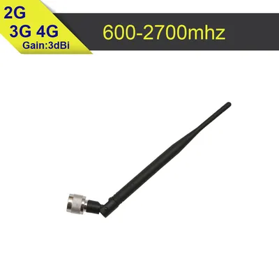 600-2700mhz 2G 3G 4G Mobile Phone Whip Antenna N Male