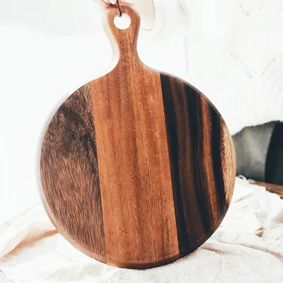 Nordic style solid wood bread tray
