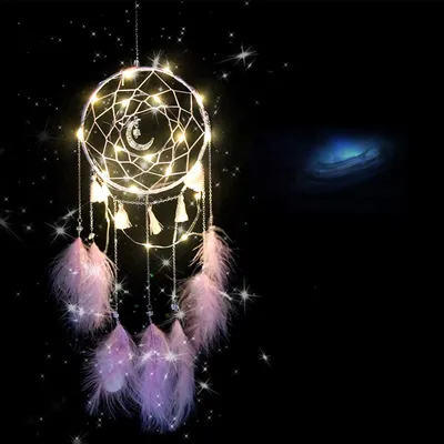 LED color light dream catcher