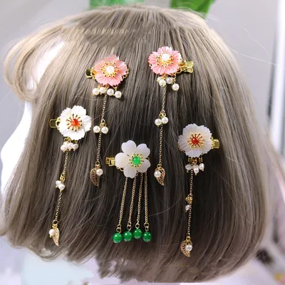 Antique hair ornaments Ying Luo diy material bag