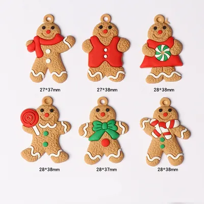 Hanging gingerbread man ornament