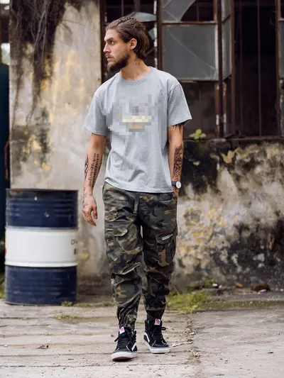Men's Fashion And Comfort Camouflage Pants