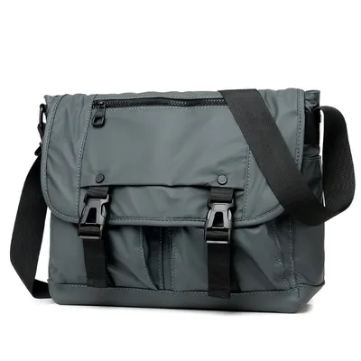 Nylon Cloth Covered Waterproof Shoulder Bag
