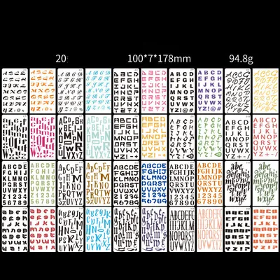 Hollow Painting Template Graffiti Inkjet Lace Ruler