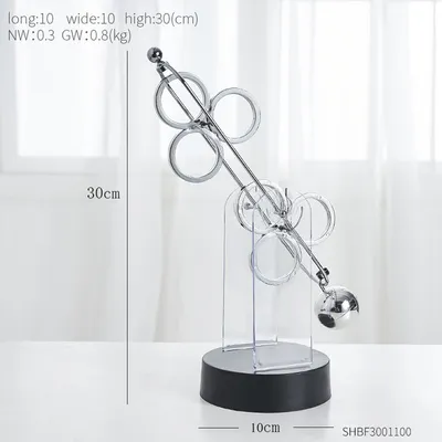 Creative Personality Newton Pendulum Permanent Motion Instrument Studio Shelf Decoration Nordic TV Cabinet Decoration Crafts