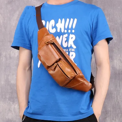 Multi Functional One Shoulder Crossbody Waist Bag