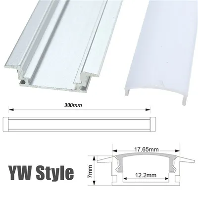 LED Rigid Light Bar Aluminum Trough Cabinet Light